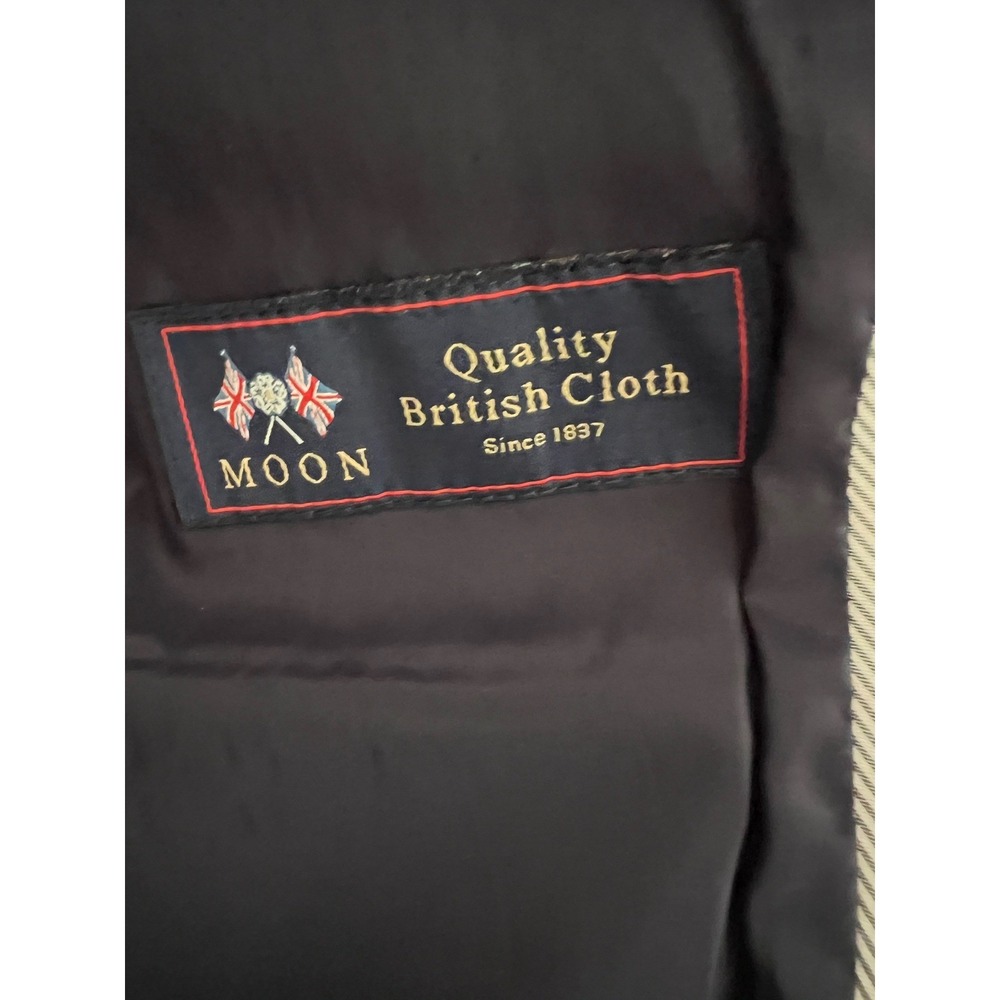 J.Crew Blazer Women Blue Herringbone British Moon Wool Gold Button Old Money 18 - Picture 7 of 13